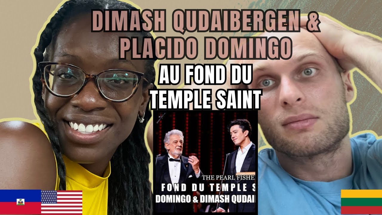 Dimash Qudaibergen, Placido Domingo - The Pearl Fishers’ Duet: Au fond du Temple Saint REACTION