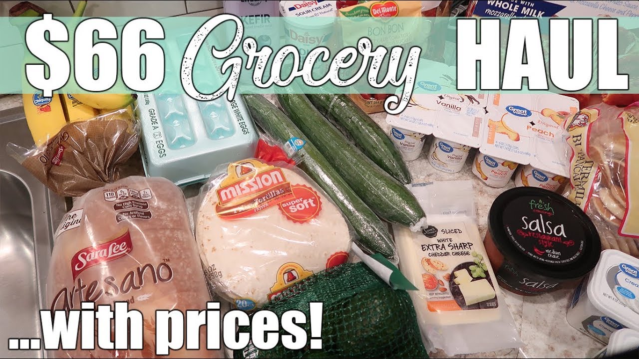 $66 Walmart Grocery Pickup Haul | Ready for Christmas Vacation | December 2019