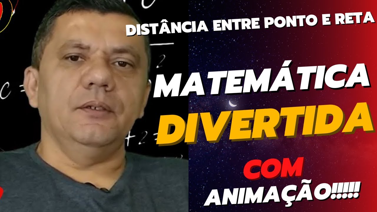 MATEM&Aacute;TICA COM MANIM - COMO CALCULAR A DIST&Acirc;NCIA ENTRE PONTO E RETA COM MANIM - ANIMA&Ccedil;&Otilde;ES