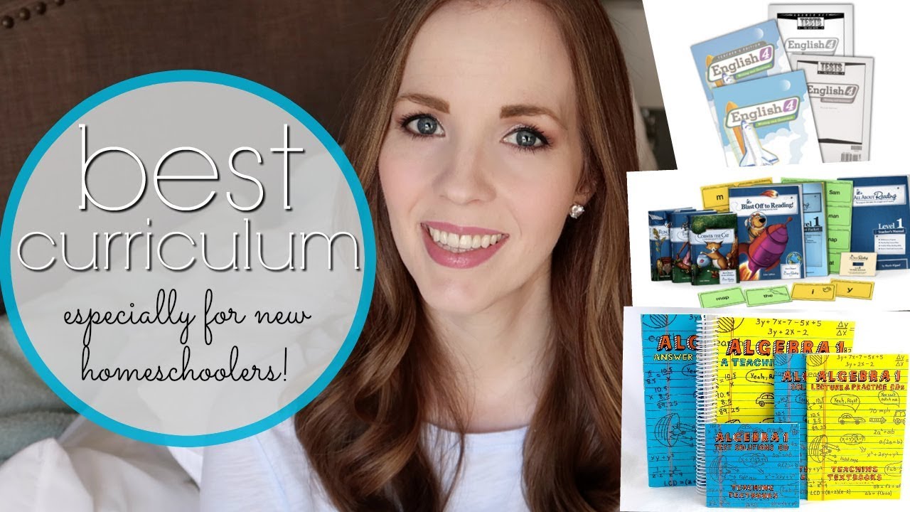 BEST HOMESCHOOL CURRICULUM, ESPECIALLY FOR NEW HOMESCHOOLERS | HOMESCHOOL CURRICULUM CHOICES