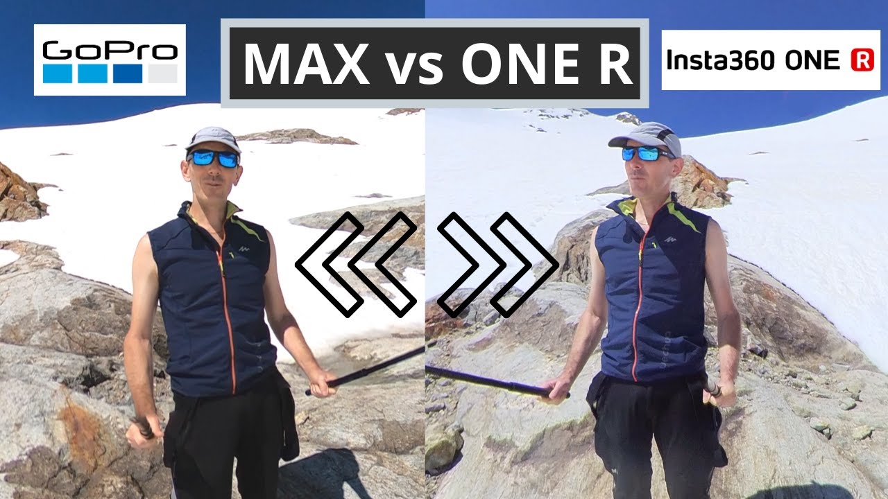 Insta360 ONE R vs GoPro MAX : COMPARAISON EXTREME à 3000 mètres