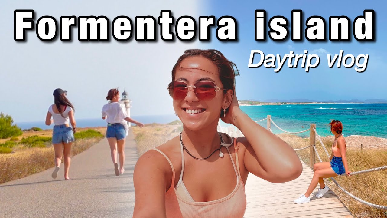 Day trip to FORMENTERA island from Ibiza - The most beautiful island in Europe? 🏖🇪🇸 Travel diaries