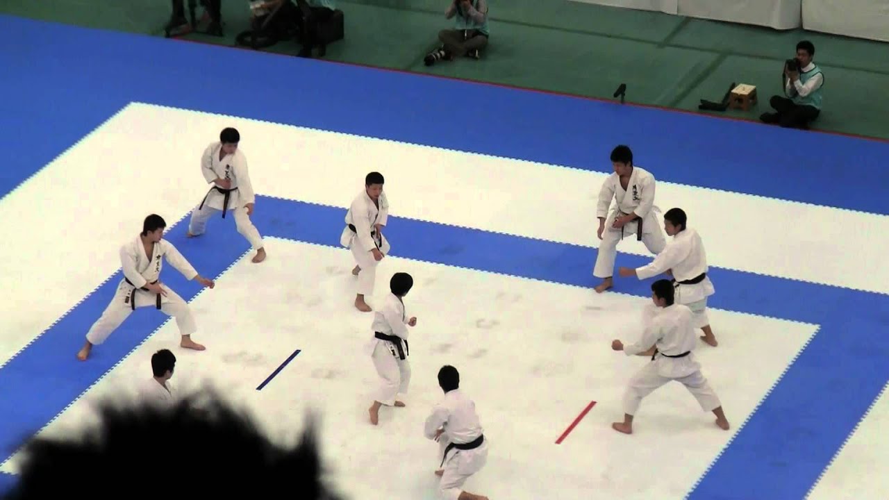 第39回全日本　吟詠　団体形　観空大＋分解