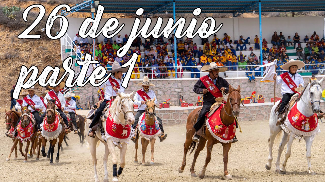26 de junio 2023 parte 1 Fiesta de Pánuco en honor a San Juan Bautista