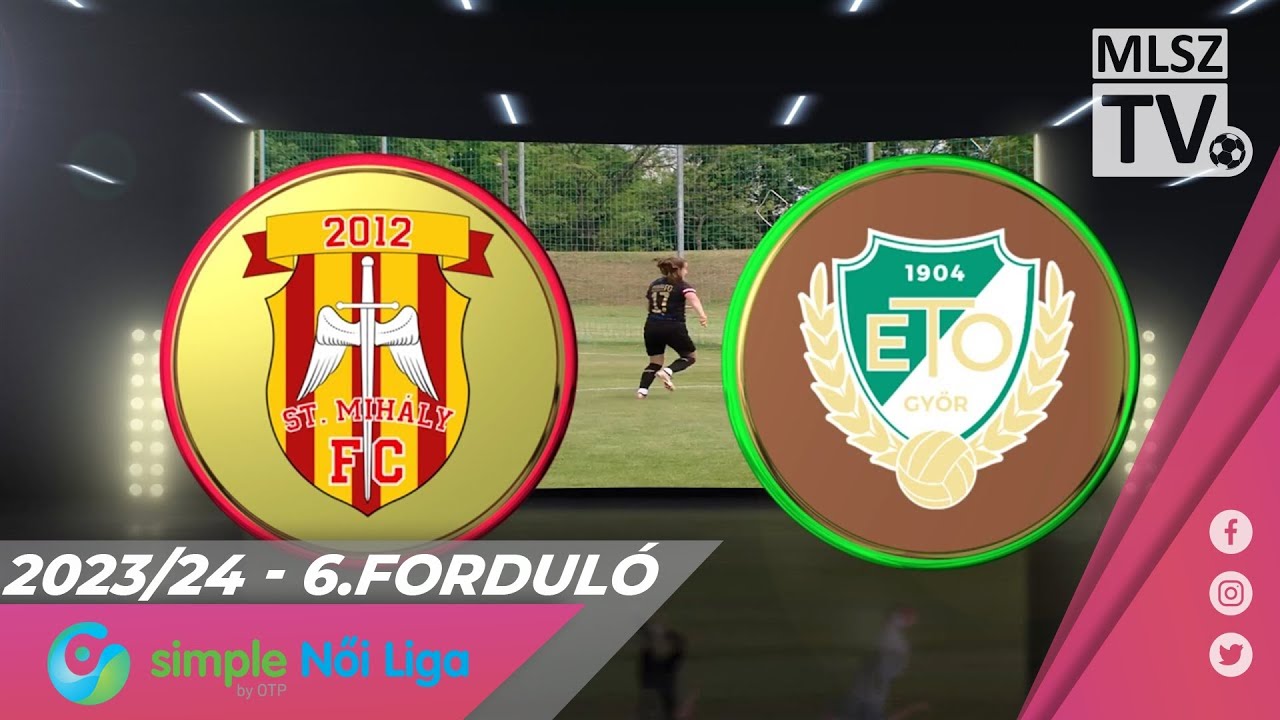 KÉSZ-St. Mihály-Szeged - ETO FC Győr | 0-4 | Simple Női Liga | 06. forduló | MLSZTV