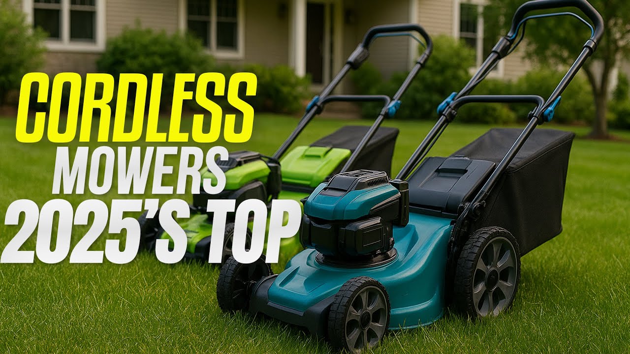 🔋 Best Cordless Lawn Mowers 2025: Top 5 Battery Beasts for a Perfect Yard!
