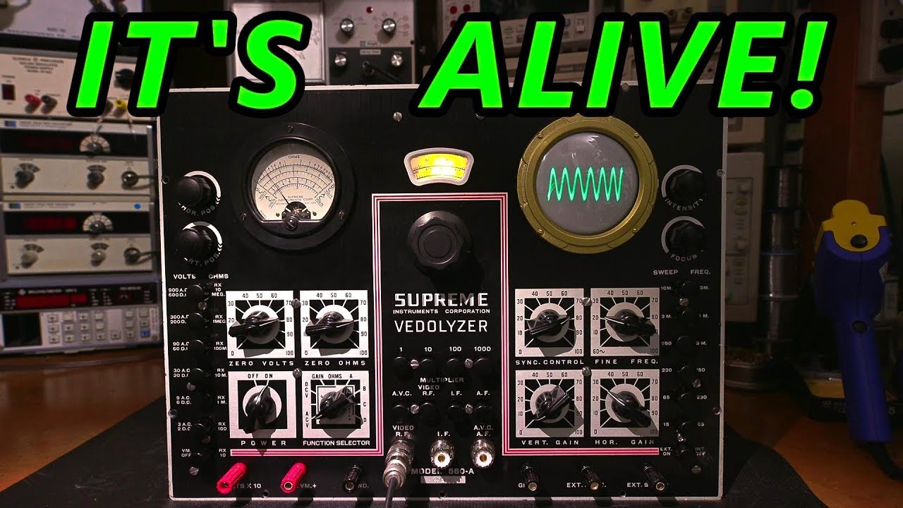 It's Alive! The Supreme Vedolyzer From 1939- [Restoration Part 3]