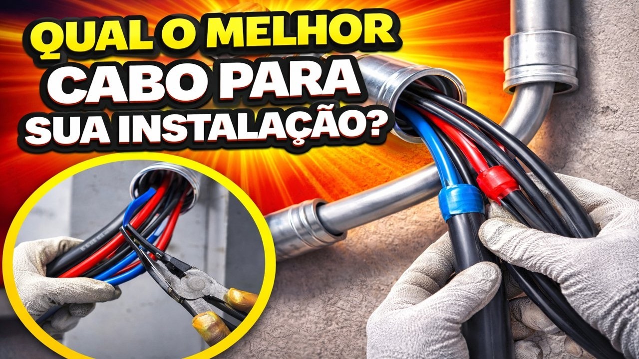 Cabos para instalação Elétrica residencial 