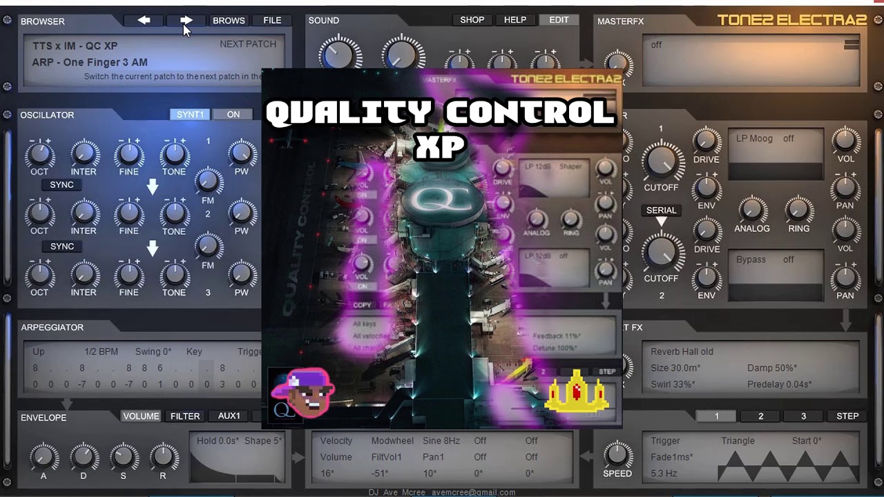 Quality Control Vol.2 XP Tone2 ElectraX Presets Tour[Download]