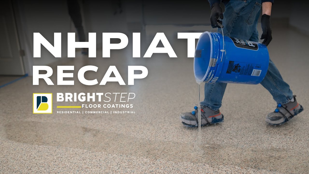 NHPIAT Recap - SOLIDTREAD Flake Floor Install