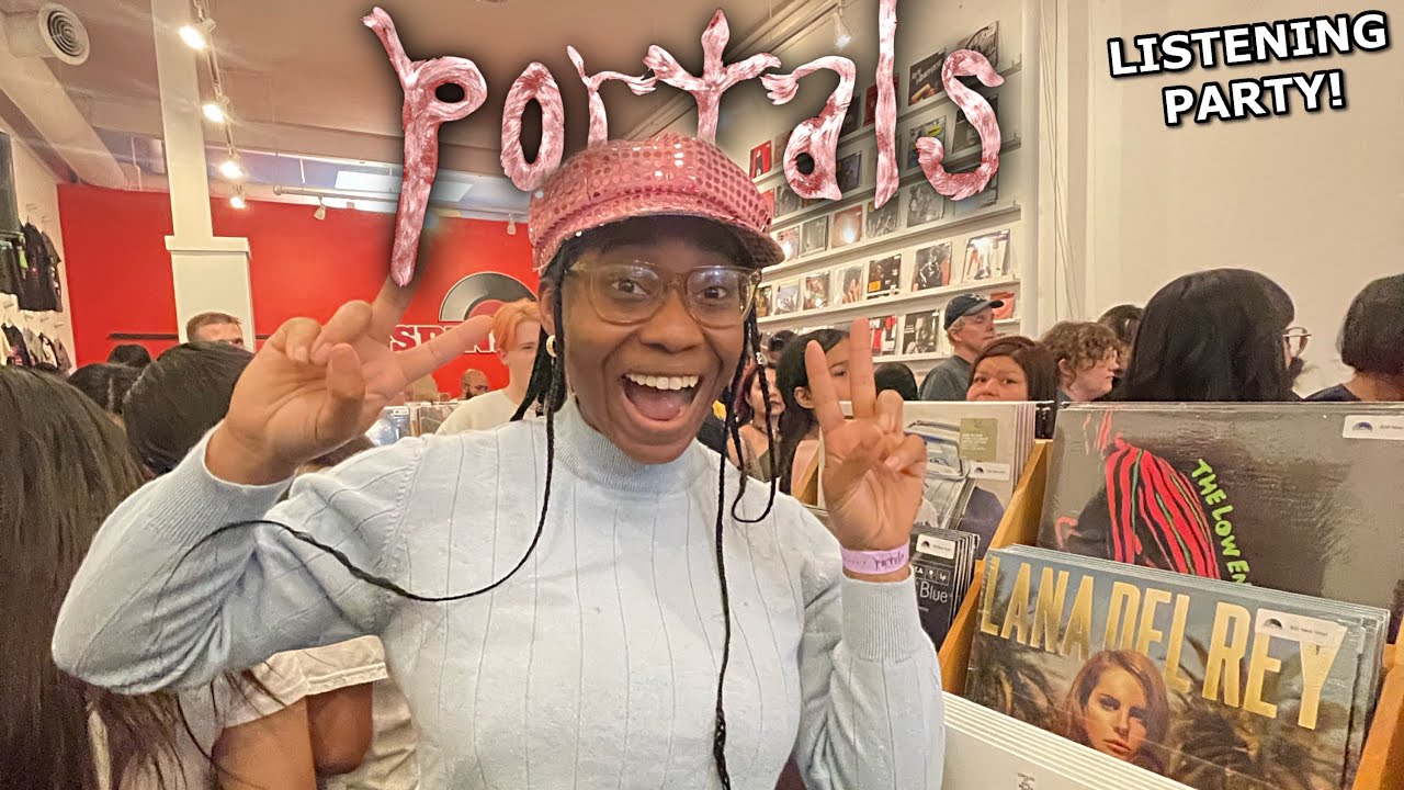 I WENT TO MELANIE MARTINEZ'S LISTENING PARTY FOR PORTALS & IT WAS AMAZING!