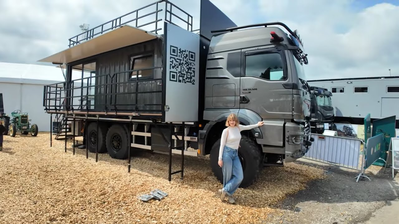 DAS GRÖSSTE MAN WOHNMOBIL DER WELT 2025 💥 MAN TGS🩸33 Tonnen! 520 PS! Küche Loft XXXL Dachterrasse