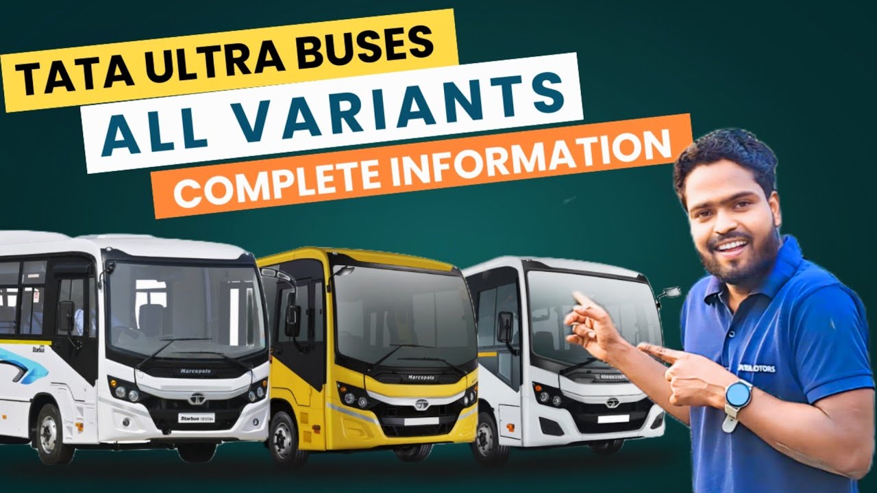 Tata Ultrabus | All Variants | Review with Finance | BS-6 2025 Model 🔥