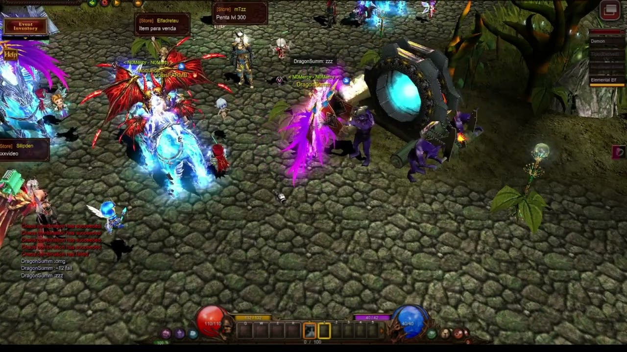 DragonSumm Upgrade Earrings of Allurement +0 to +13 Global MuOnline Alfheim