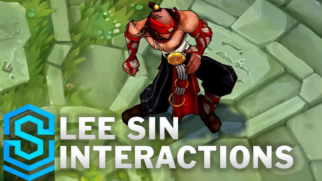 Lee Sin Special Interactions