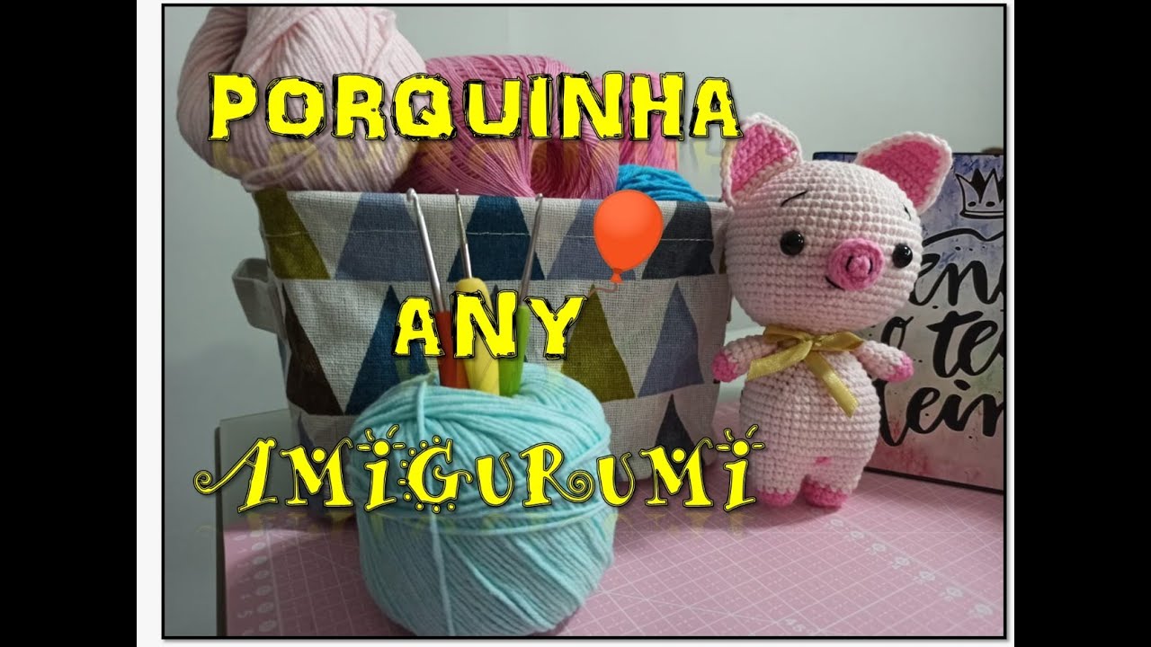Amigurumi para iniciantes #10 Porquinha Amigurumi Passo a Passo Parte 1 # Artesanato #  Do Zero