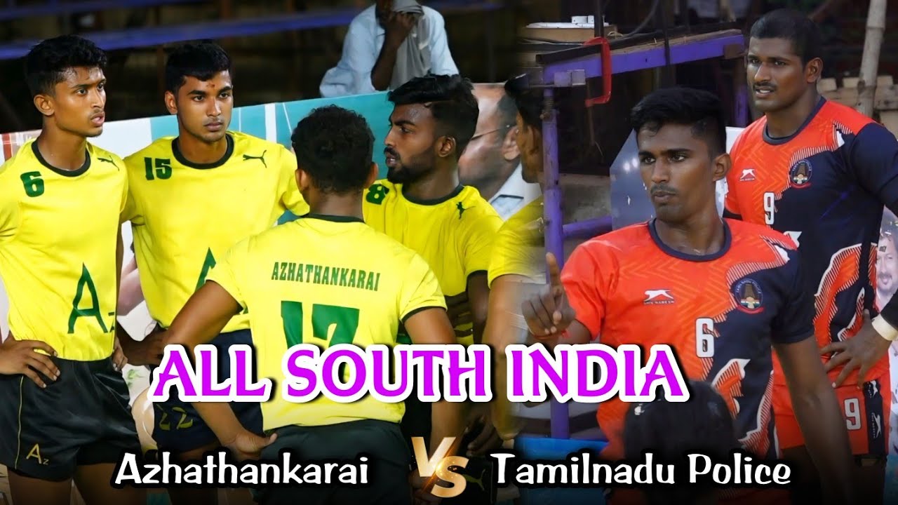 TAMILNADU POLICE VS AZHATHANKARAI | ALL SOUTH INDIA MATCH MADURAI - 2024