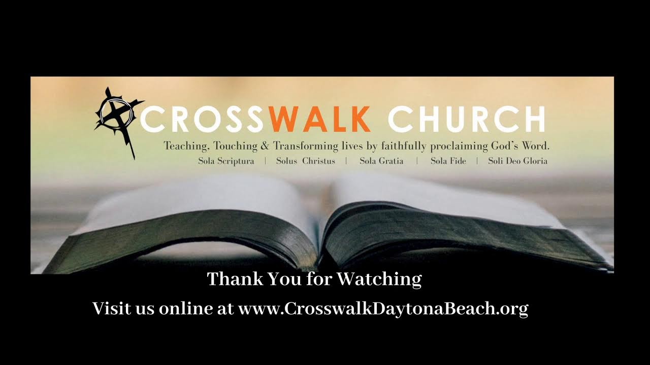 Lord's Day Worship at Crosswalk Church