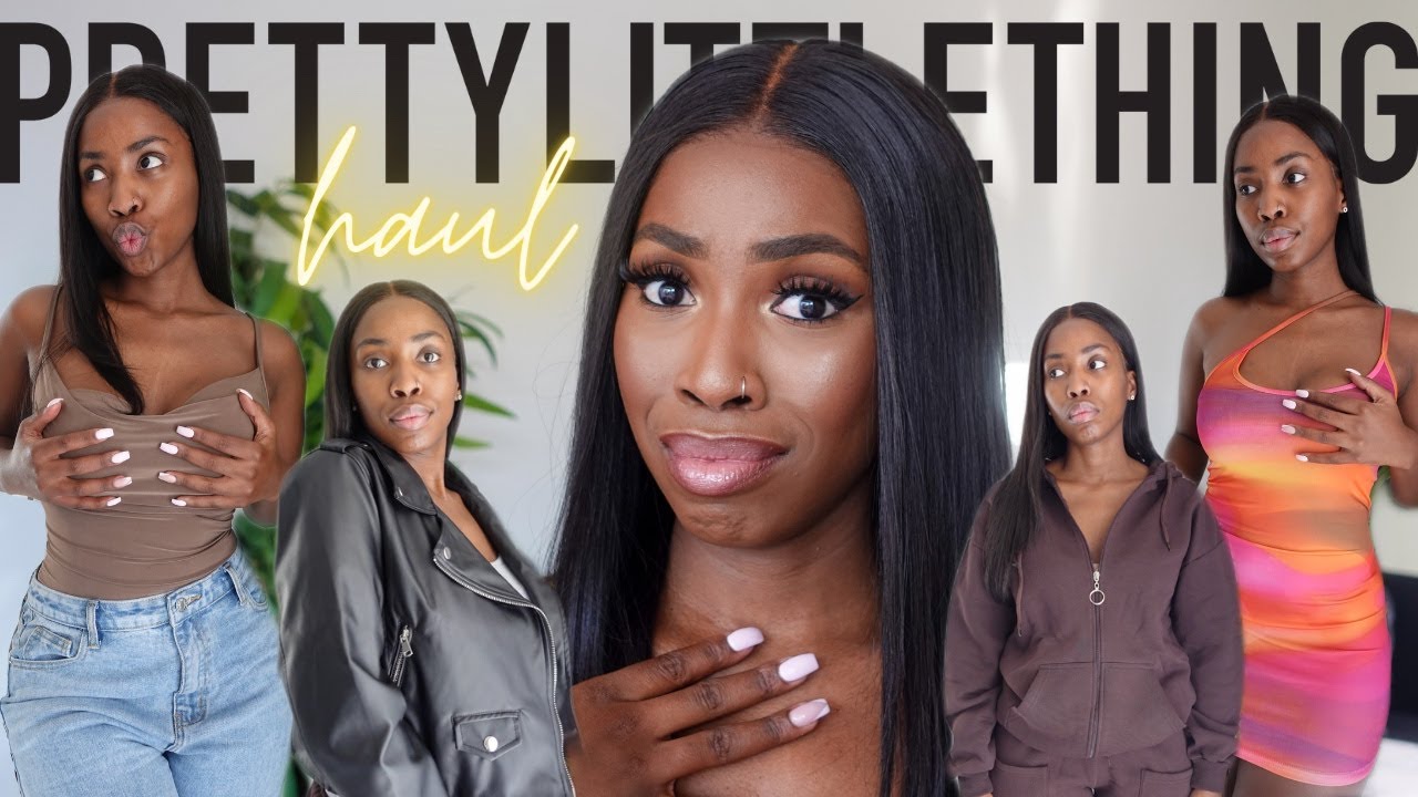 PRETTY LITTLE THING TRY-ON HAUL 💖🇿🇦 how to shop, customs, sizing + more!