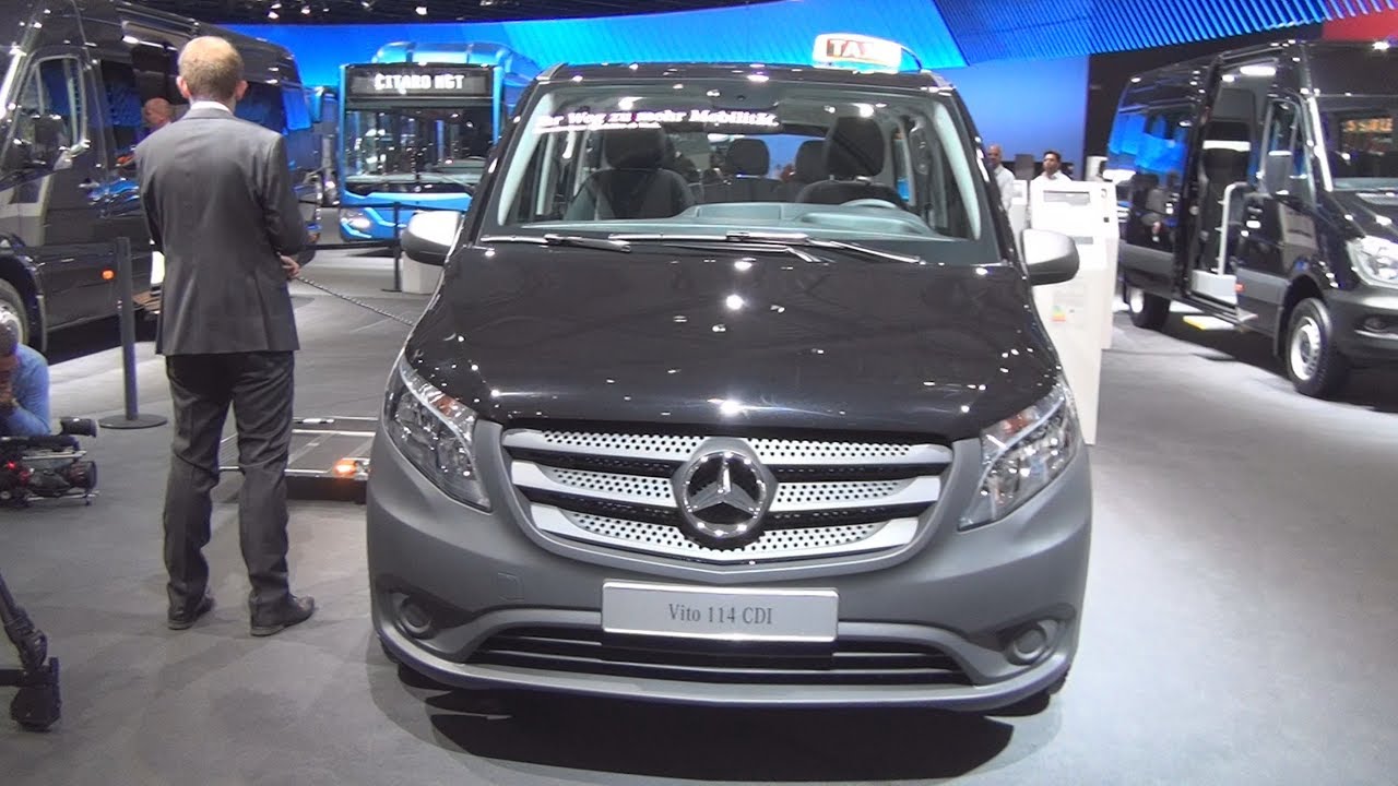 Mercedes-Benz Vito 114 CDI Taxi (2017) Exterior and Interior
