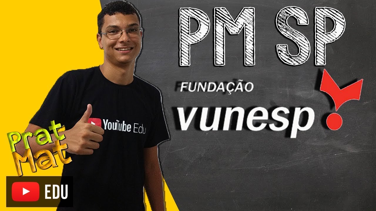 PM SP 2017 (Vunesp)-Correção da prova de matemática .