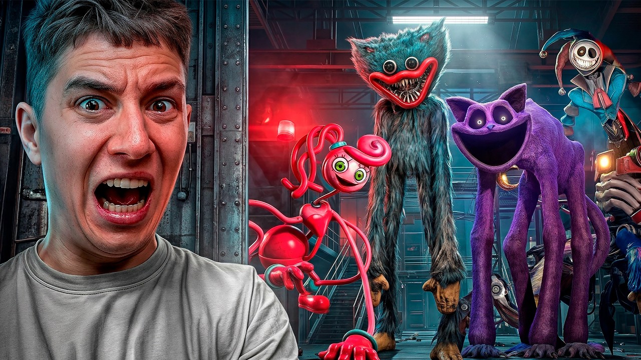 100% ПРОХОЖДЕНИЯ ПОППИ ПЛЕЙТАЙМ! 1,2,3,4 и 5 ЧАСТЬ! ПОЛНАЯ ИСТОРИЯ