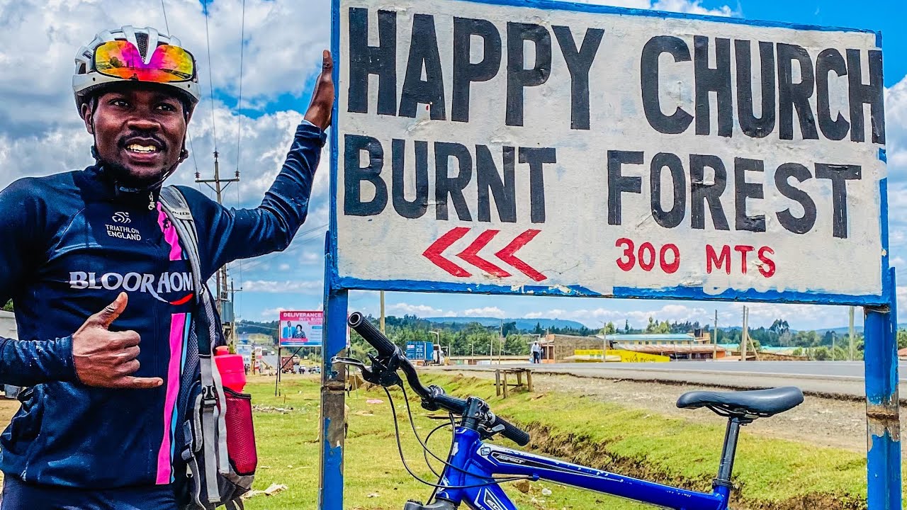 Cycling From Nairobi to Kitale Day 2.