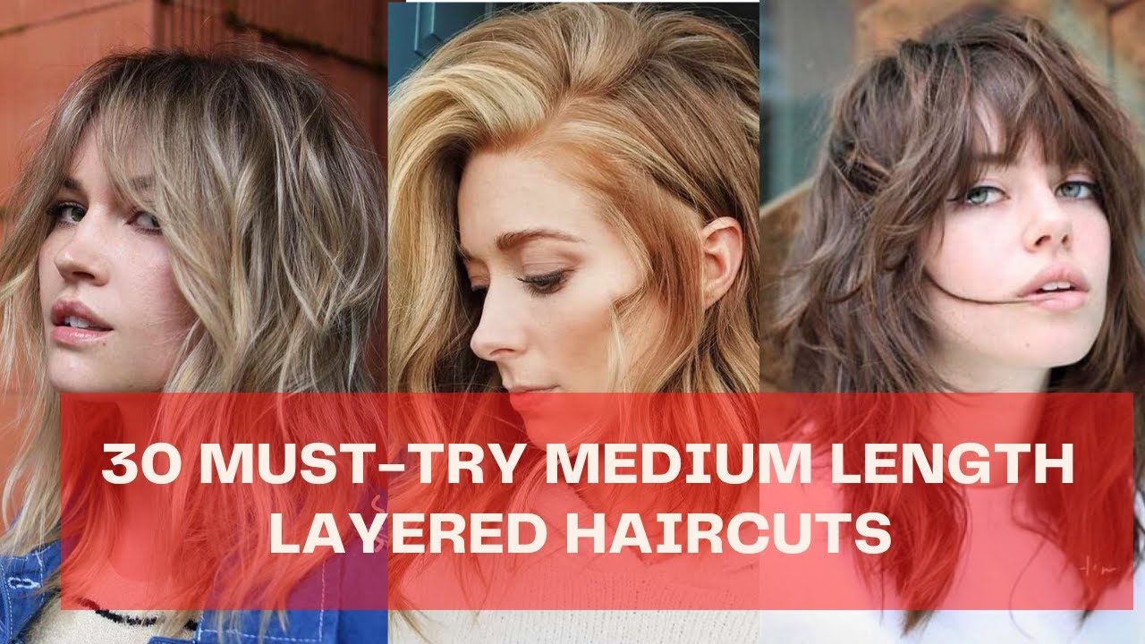 30 Must-Try Medium Length Layered Haircuts for 2025