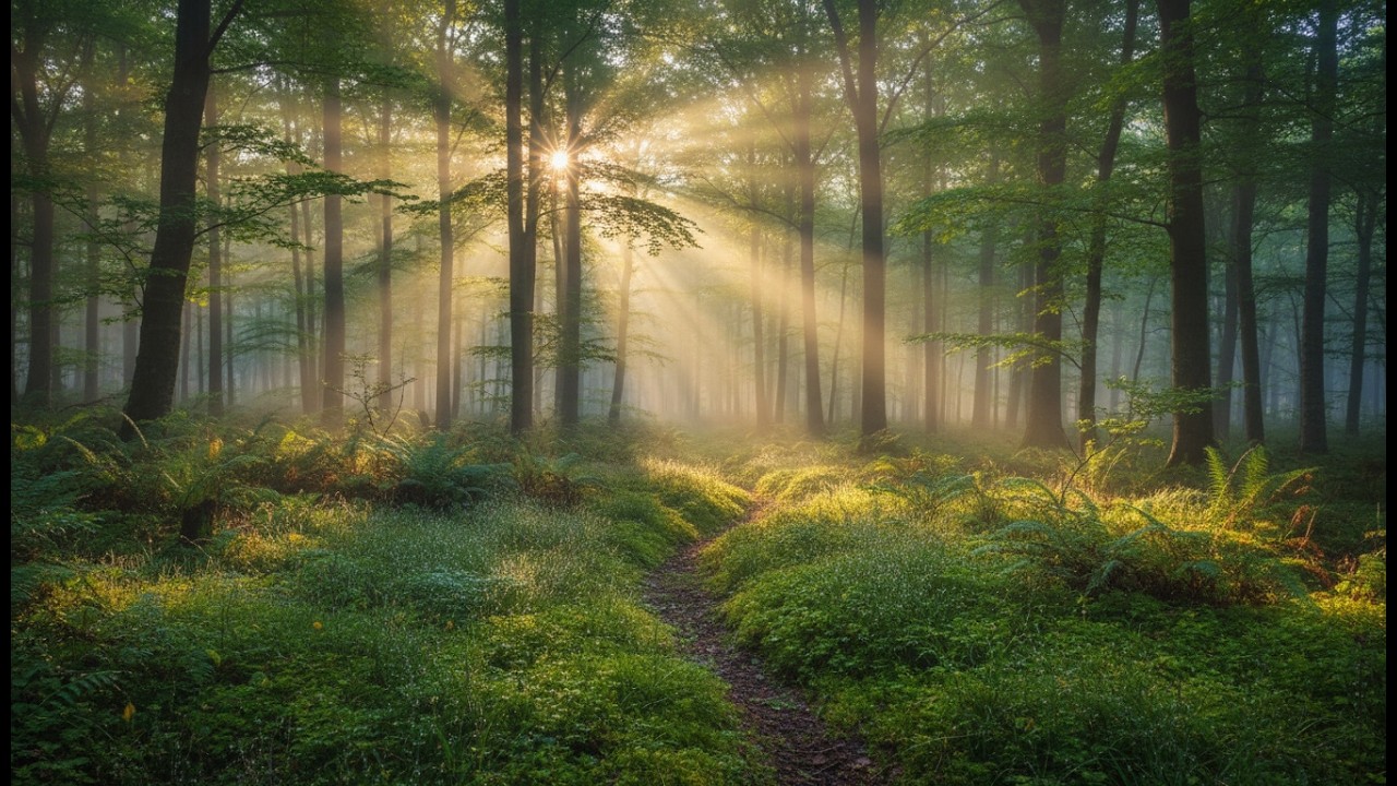 90 Minutes of Peaceful Forest Piano for a Productive Morning