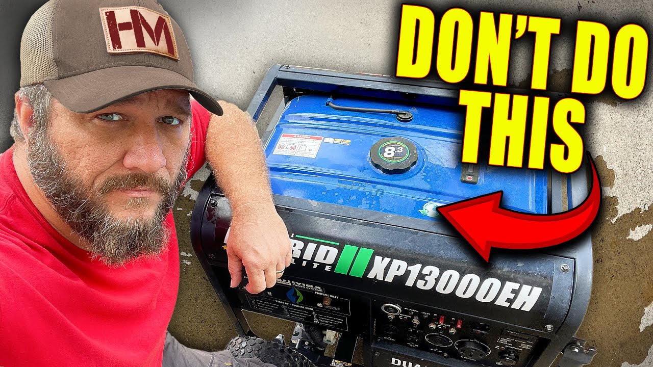This Will Destroy Your Emergency Generator! Don't Make This Mistake
