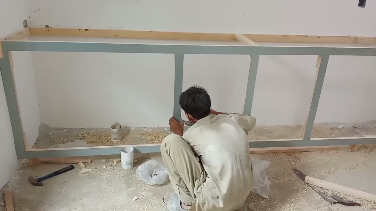 How to make a Kitchen Cabinet - Kitchen Cabinets - Kitchen Decor - Modern Kitchen Cabinets