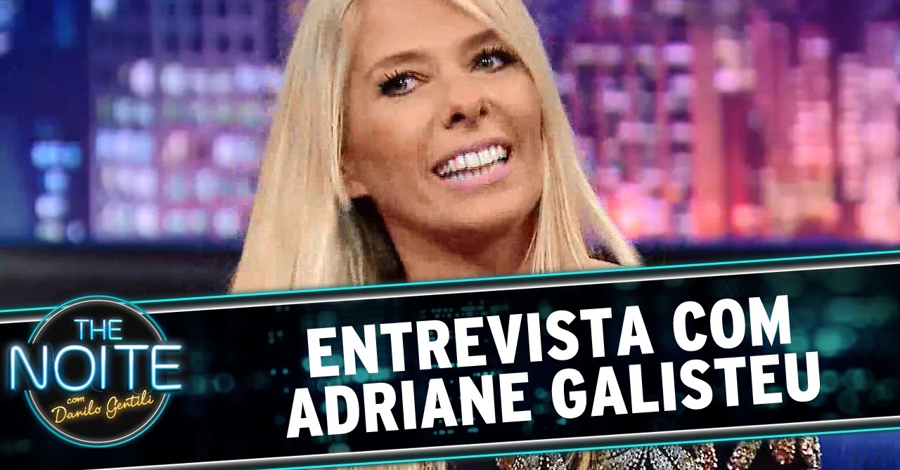 The Noite (26/11/14) - Entrevista com Adriane Galisteu