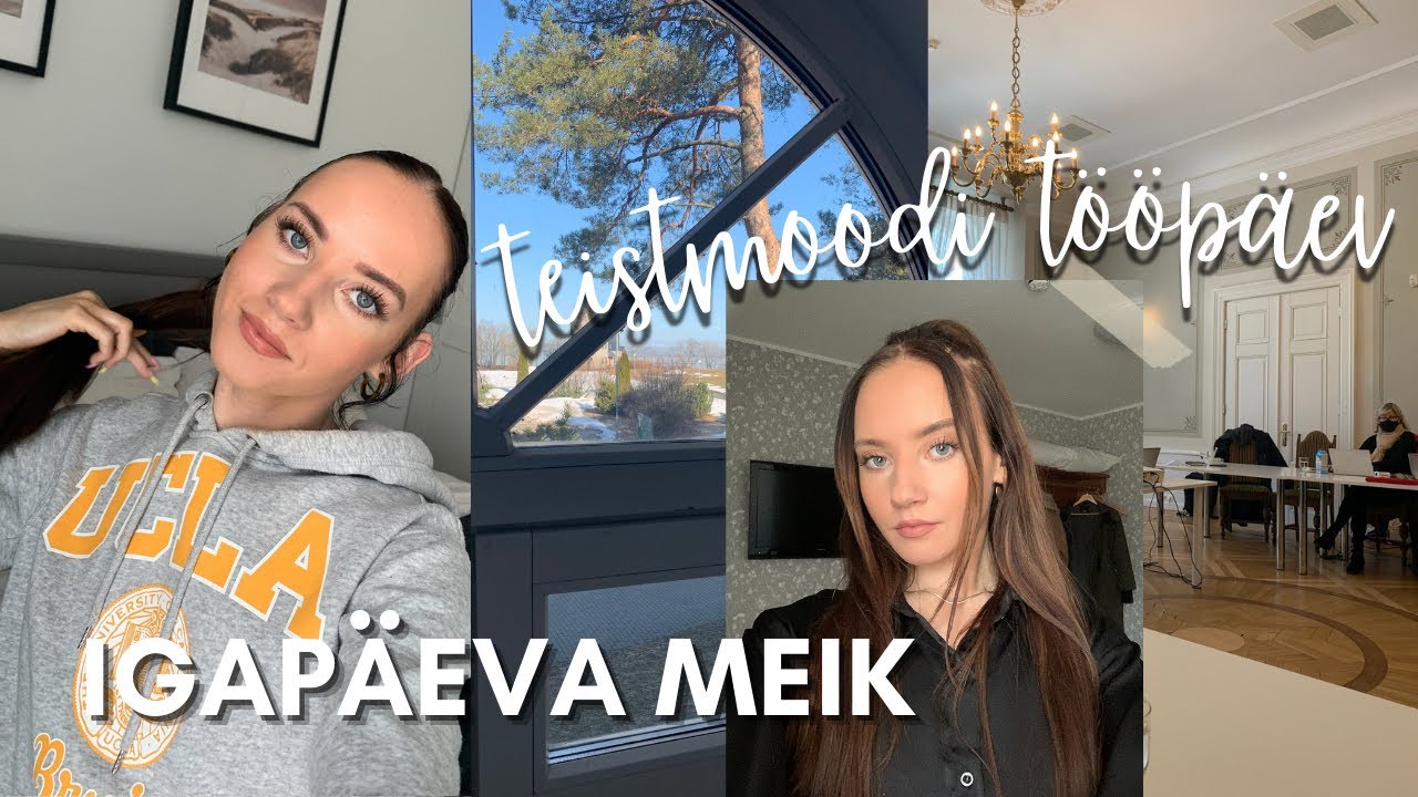 t&ouml;&ouml;p&auml;ev linnast v&auml;ljas + minu meigirutiin, kapikoristus