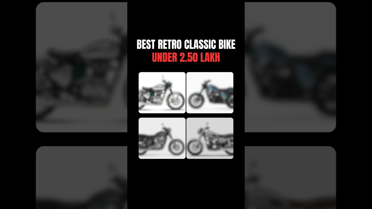 Лучшие ретро-классические мотоциклы в Индии до 2,5 лакхов (2026) | #classic350 #hondacb350 #yezdi...