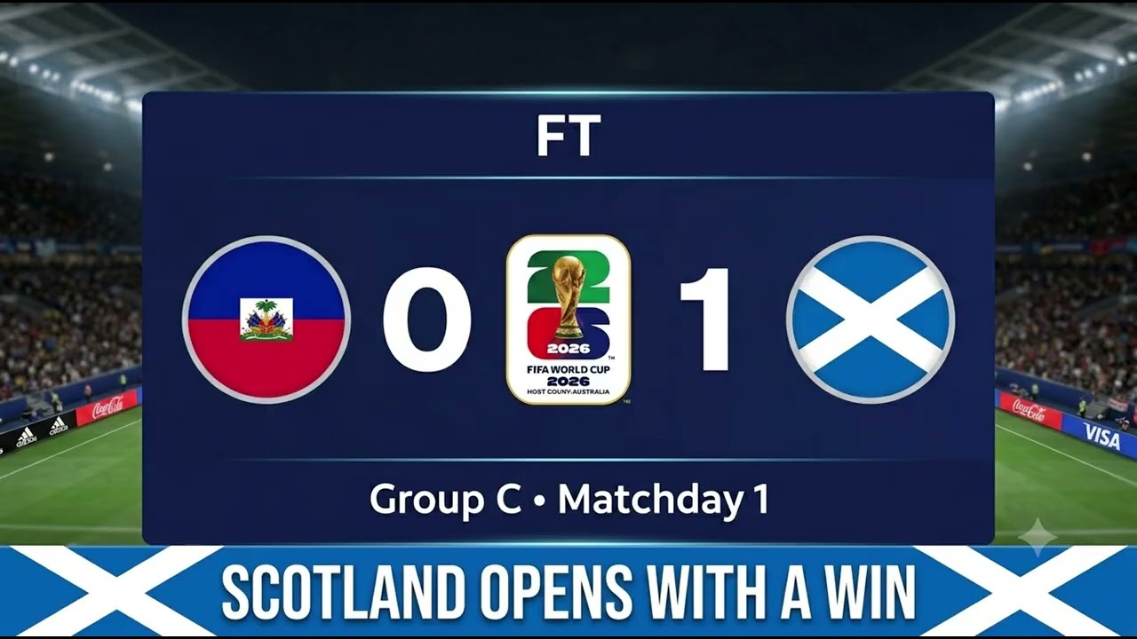 Haiti 0-1 Scotland