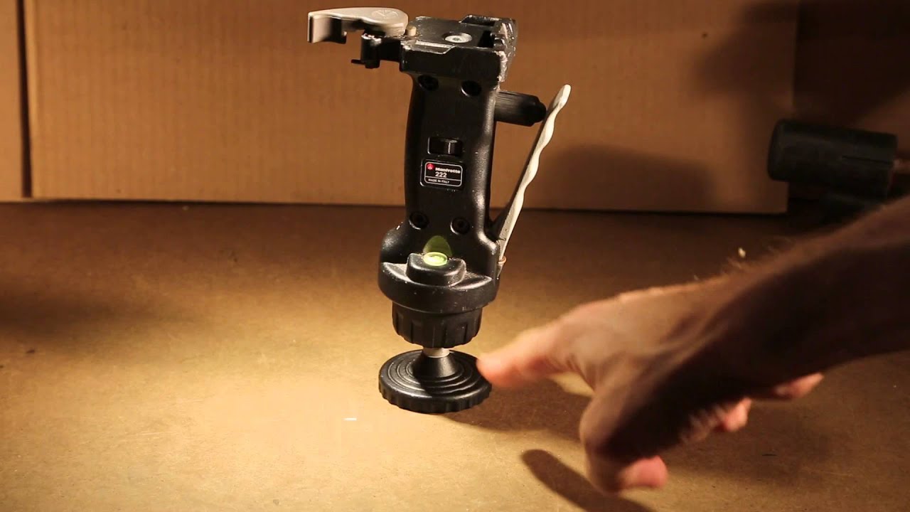 Comparison of 3 tripod head styles - Pistol grip, pan-tilt-swivel, ball heads