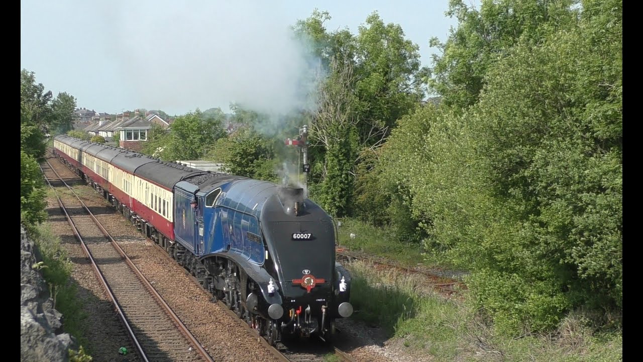 Sir Nigel Gresley on the Settle Carlisle Fellsman Northbound