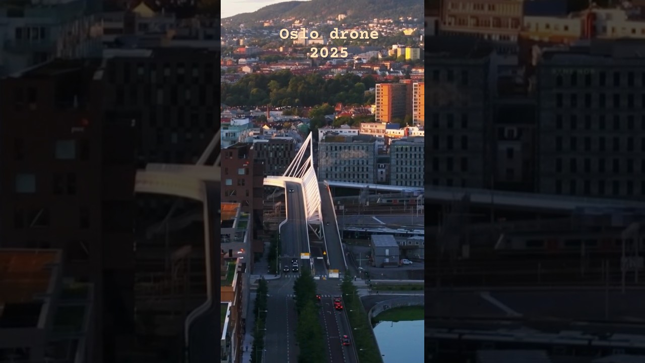 This Drone Captured Oslo Like Never Before! #drone #dji