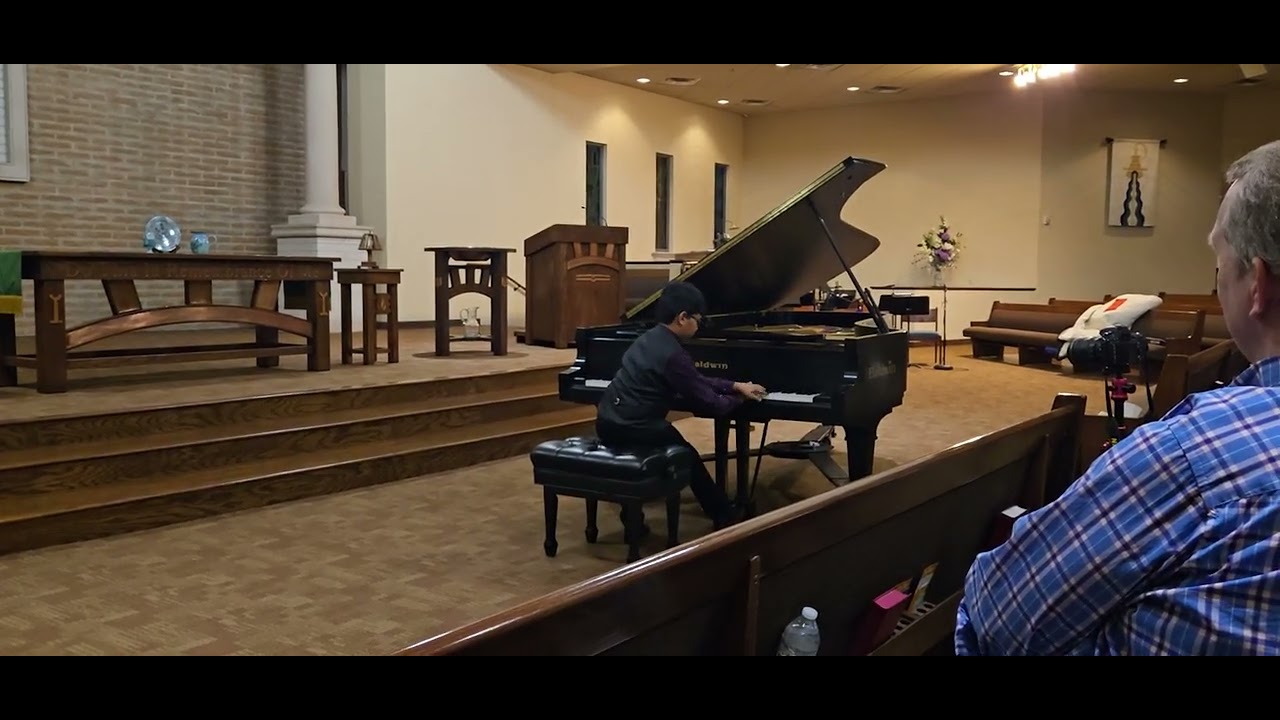 Rounak Majumdar - Piano recital at Chandler Presbytarian church