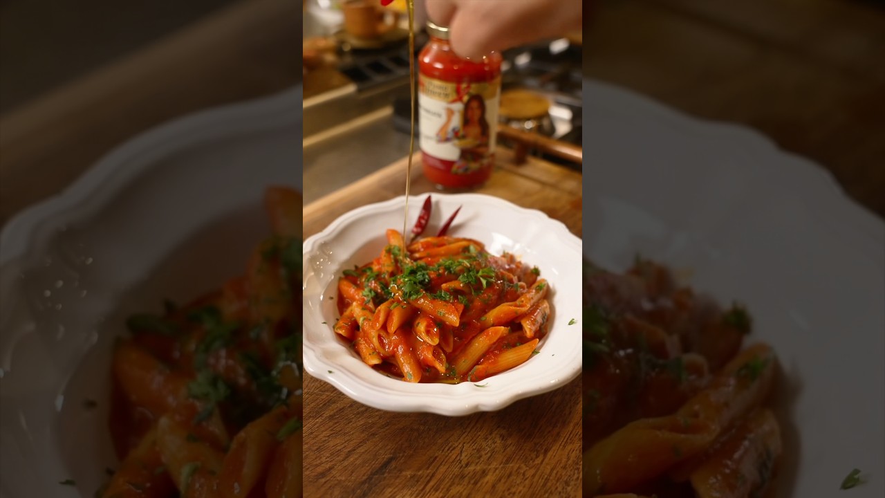 Pasta with My Arrabbiata Sauce