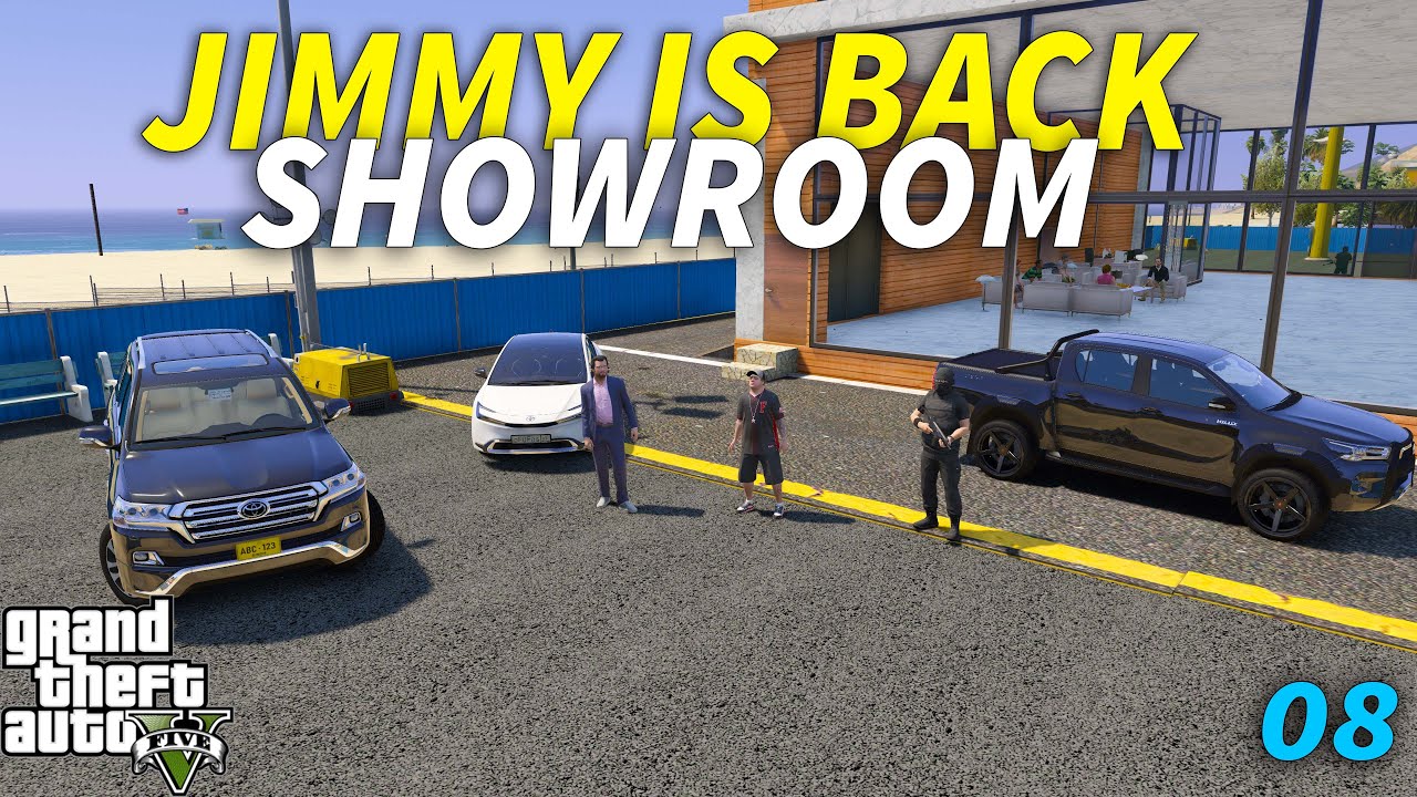 JIMMY A GAYA SHOWROOM PA IN GTA V STORYMODE| GTA V PAKISTAN