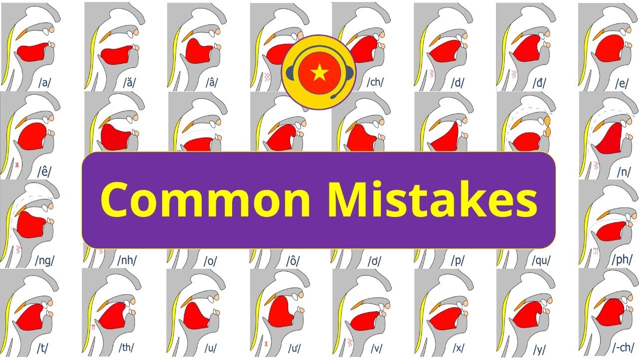 🇻🇳 Vietnamese : Common mistakes in speaking Vietnamese. Learn sound system in Vietnamese. Vietsound.