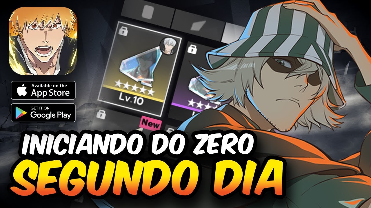 INICIANDO DO ZERO SEM CASH DIA 2 - BLEACH Soul Resonance