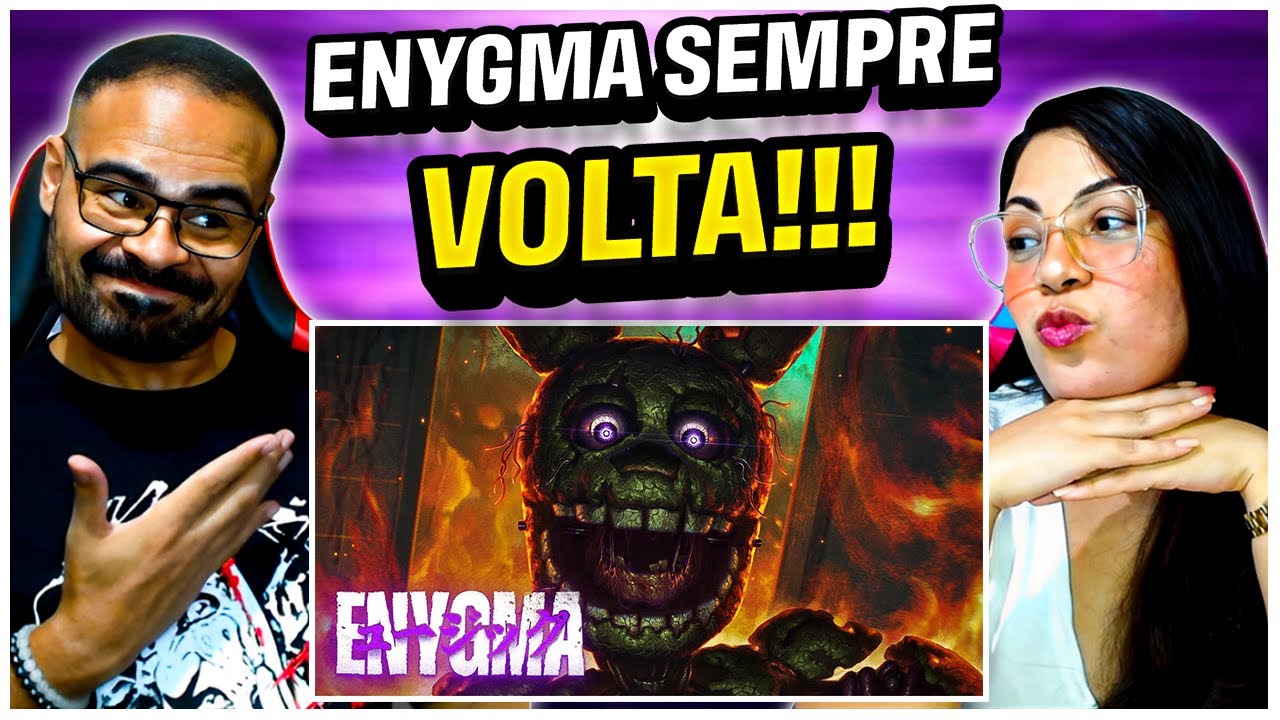 REACT ENYGMA | Sua Agonia | Springtrap/William Afton (Five Nights at Freddy's)
