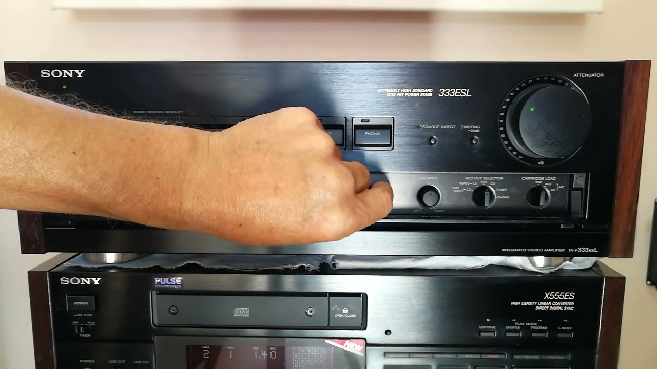 звучание Sony TA  F333ESL