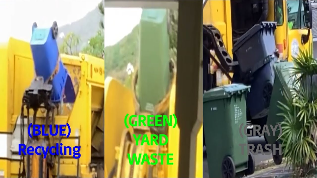Honolulu Garbage Truck Compilation of 2025!