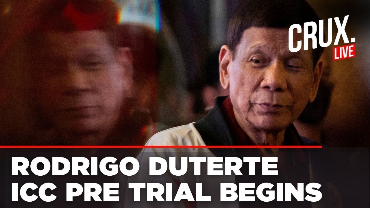 LIVE | ICC Begins Pre Trial Hearing For Former Philippines President Rodrigo Duterte | War Crimes