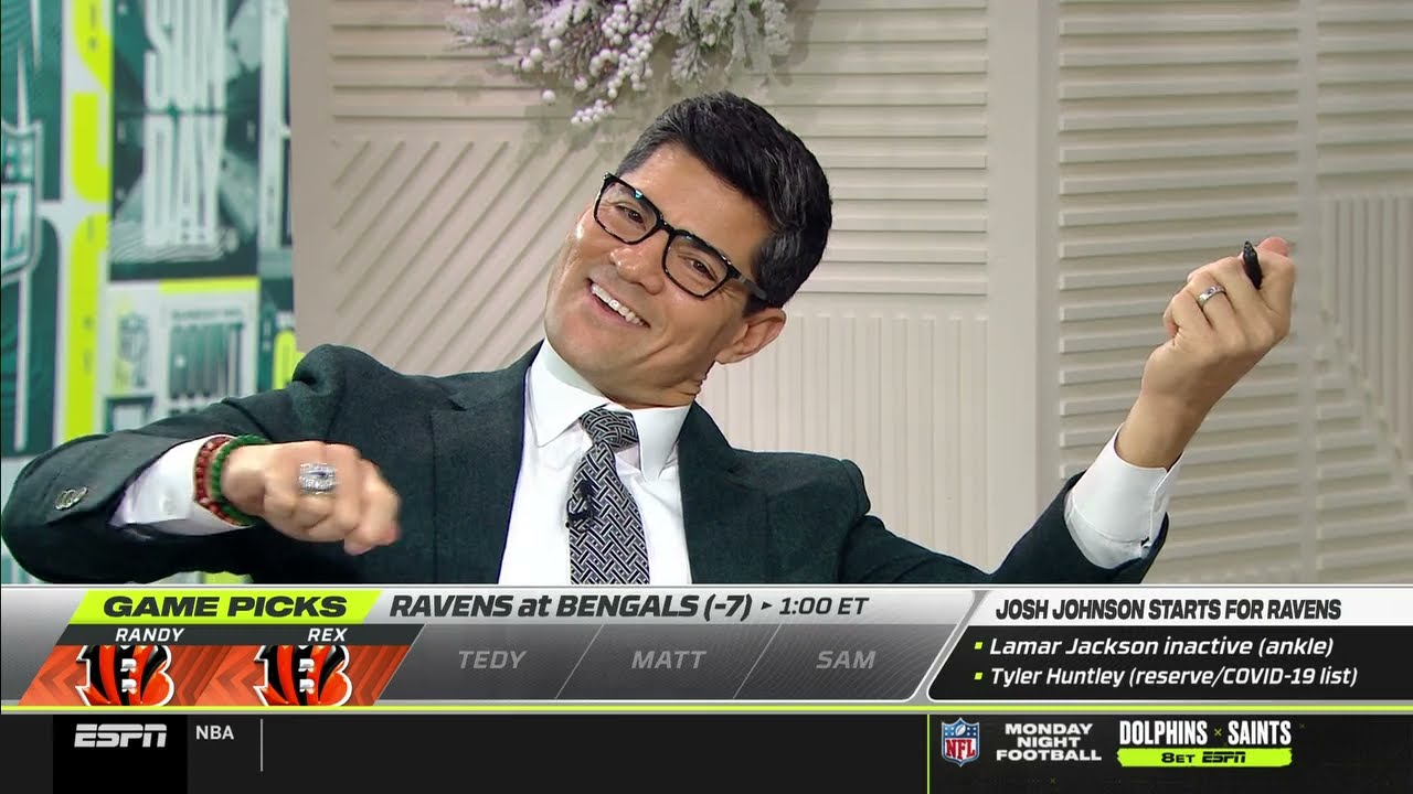 Sunday NFL Countdown Week 16 Game Picks | NFL 2021