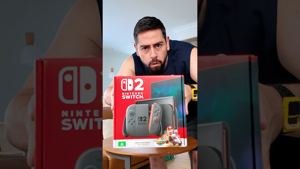 Unboxing Nintendo SWITCH 2