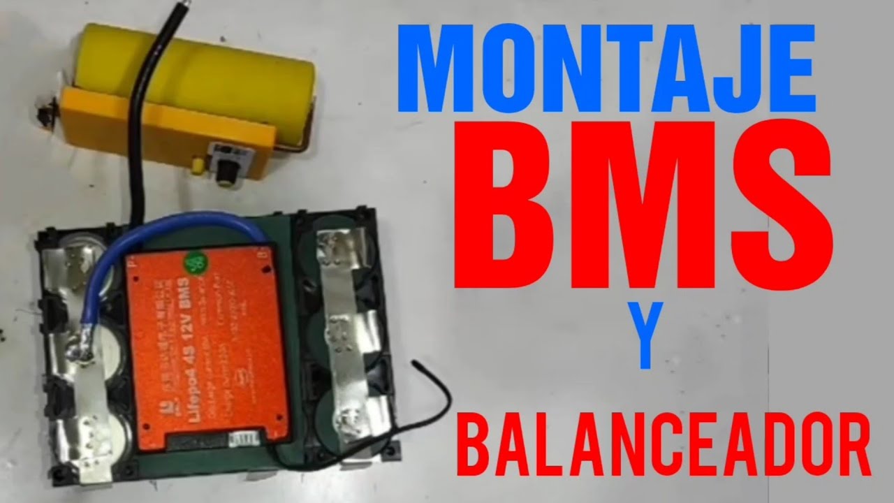 Batería LIITOKALA lifepo4 LII70 32650 12V 12Ah 4s3p, MONTAJE BMS Y BALANCEADOR